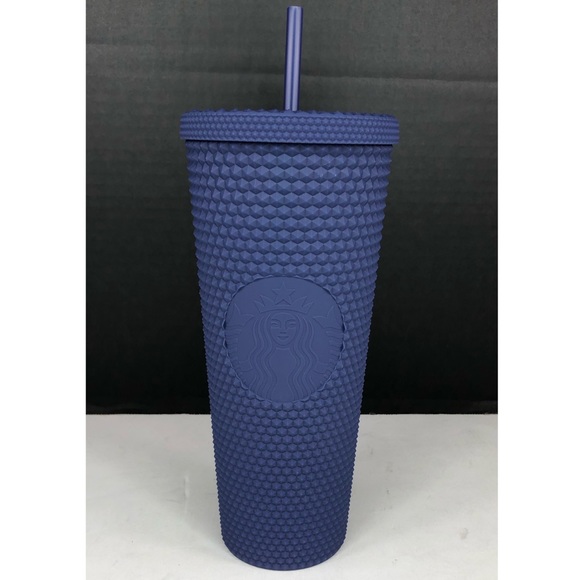 Starbucks | Dining | Starbucks Matte Navy Blue Studded Venti  display picture 1